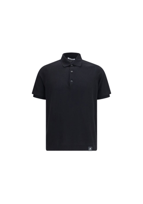 Premiata Black Cotton Polo Shirt - L