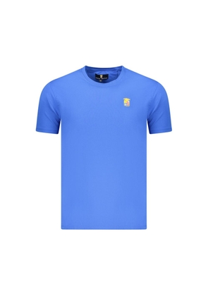 Marina Militare Blue Cotton Men's T-Shirt - M