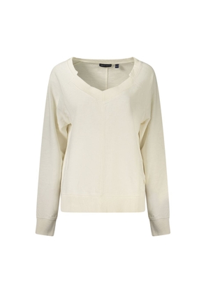 North Sails White Cotton Women's Sweatshirt - XS