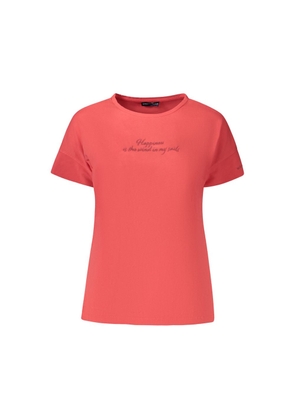 North Sails Red Cotton Women's T-Shirt - S