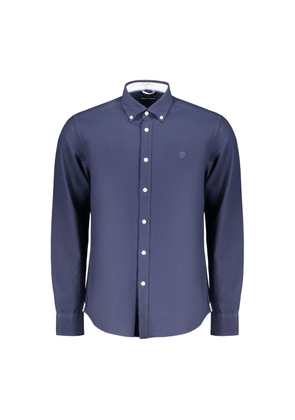 North Sails Blue Cotton Mens Shirt - S