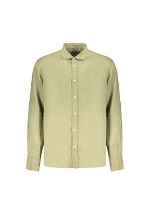 North Sails Green Linen Men's Shirt - S