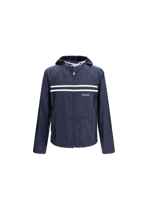 Prada Blue Nylon Shell Jacket - L