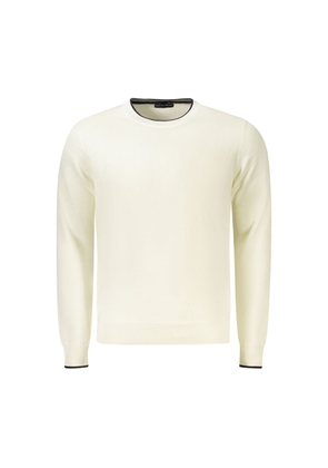 North Sails White Cotton Men Jumper - S