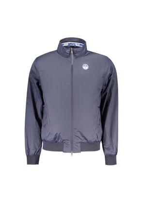 North Sails Blue Polyester Men's Jacket - S