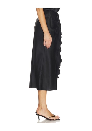Cinq a Sept Cynthia Skirt in Black. Size 00. Also in 0, 2, 4, 6, 8.
