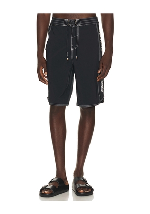 Dark Seas Windward Boardshort in Black. Size 30. Also in 32, 34, 36.