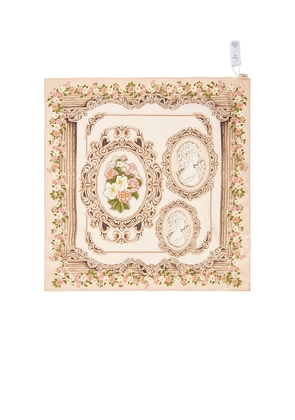 Agua by Agua Bendita Ceiba Scarf in Cream.