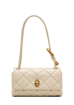 Marc Jacobs The Mini Dual Shoulder Bag in White.