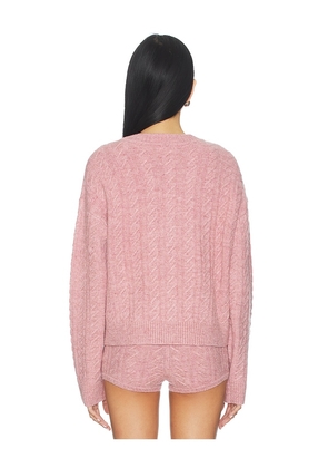 Lovers and Friends Juliee Cardigan in Mauve. Size L. Also in XS, S, M.