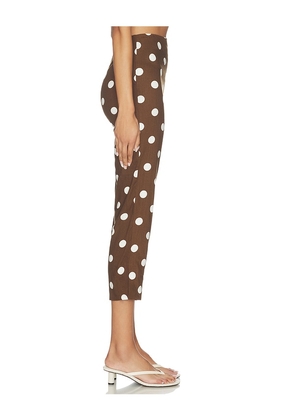 MAJORELLE Cosette Capri in Brown. Size XS. Also in XL.