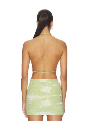 MAY MASHIAH Alora Top in Green. Size XS/S. Also in S/M.