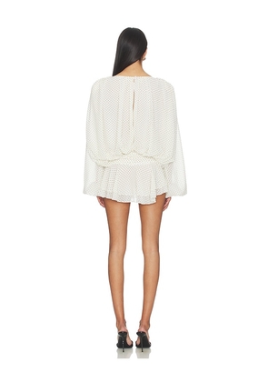 LIONESS Elements Mini Dress in White. Size S. Also in L, M, XL, XS, XXS.