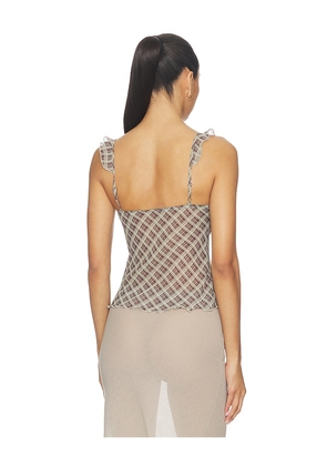 MORE TO COME Ariadne Top in Brown. Size XXS. Also in L, M, S, XL, XS.