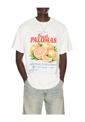 Los Sundays The Market Tee in White. Size S. Also in M, L, XL/1X.