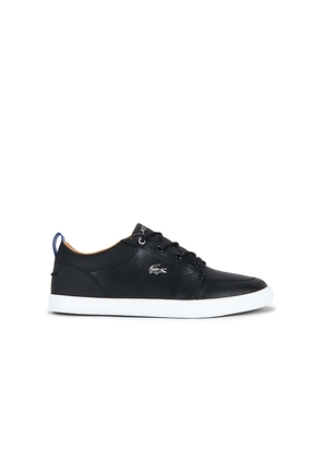 Lacoste Bayliss Sneaker in Black. Size 8. Also in 9, 10.