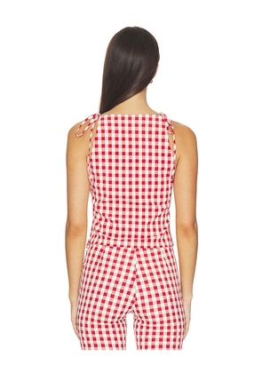 Lisa Says Gah Lucy Top in Red. Size XS. Also in L, M, S, XL, XXL, XXXL.