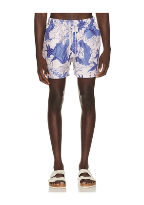 OAS Mystea Swim Shorts in Blue. Size S. Also in M, L, XL/1X.