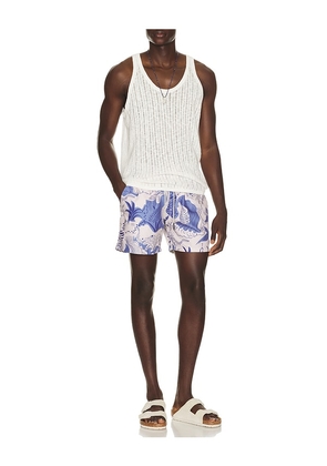 OAS Mystea Swim Shorts in Blue. Size S. Also in M, L, XL/1X.