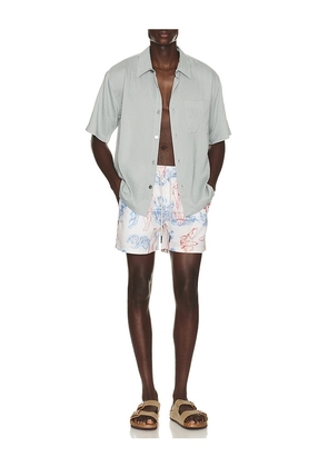 OAS Lorien Swim Shorts in White. Size S. Also in M, L, XL/1X.