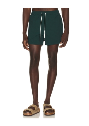 OAS Calo Swim Shorts in Dark Green. Size S. Also in M, L, XL/1X.