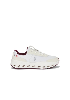 On The Roger Wildcard in Ivory,Burgundy. Size 7. Also in 7.5, 8, 8.5, 9, 9.5, 10, 10.5, 11, 11.5, 12, 12.5, 13.