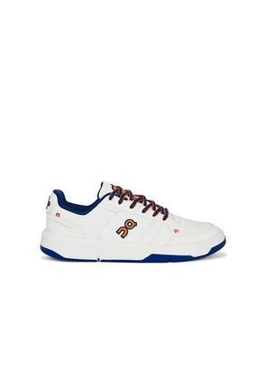 On The Roger Ch Varsity in White,Royal. Size 7. Also in 7.5, 8, 8.5, 9, 9.5, 10, 10.5, 11, 11.5, 12, 12.5, 13.
