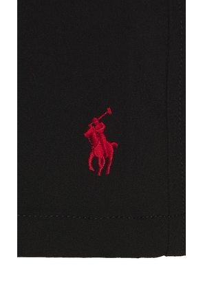 Polo Ralph Lauren Traveler Stretch Swim Trunk in Black. Size S. Also in L, M, XL, XXL.