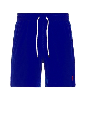 Polo Ralph Lauren Traveler Stretch Swim Trunk in Blue. Size S. Also in M, L, XL/1X.