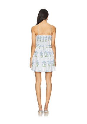 SAYLOR Fara Dress in Blue. Size S. Also in L, M, XS.