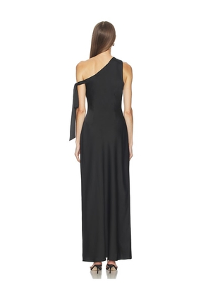 Runaway The Label Viola One Shoulder Maxi Dress in Black. Size S. Also in L, M, XL, XS.
