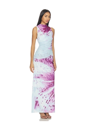 SOVERE Odette Dress in Purple. Size S. Also in M, XS.