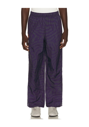 Puma Select x FPF x Salehe Bembury King Track Pants in Purple. Size XS. Also in S, M, L, XL/1X, XXL/2X.