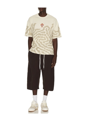 Puma Select x FPF x Salehe Bembury King Tee in Cream. Size XS. Also in S, M, L.