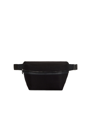 Vince Ventura Nylon Sling Bag in Black.
