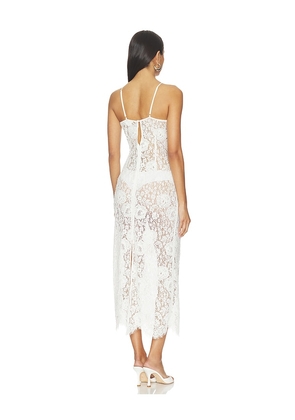 V. Chapman Hallie Maxi Dress in White. Size 4. Also in 2, 6, 8.