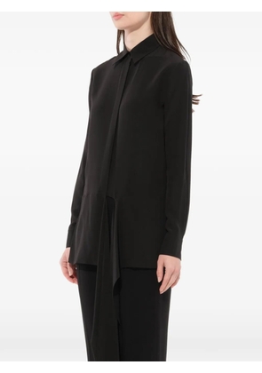 Givenchy waist-tie shirt - Black