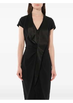 Givenchy gathered layered dress - Black