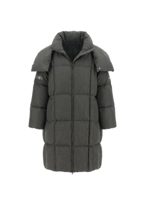 Maison Margiela quilted hooded puffer coat - Grey