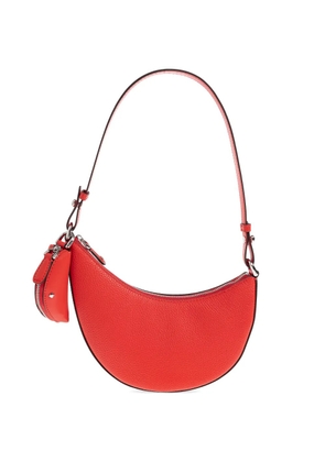Kate Spade Duo Mini crescent-shaped pebbled-leather shoulder bag - Red