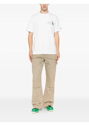 MC2 Saint Barth embroidered Portofino T-shirt - White