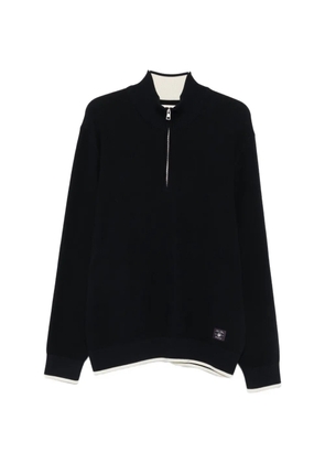 Gant long-sleeve half-zip sweater - Blue