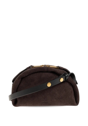 AllSaints Rosalie suede shoulder bag - Brown
