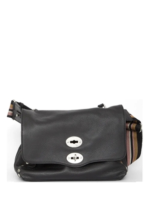 Zanellato small Postina grained-leather tote bag - Black