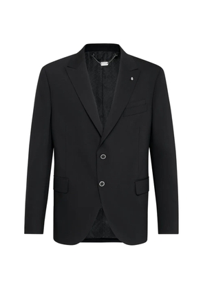 Billionaire Elegant peak-lapel single-breasted blazer - Black