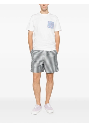 MC2 Saint Barth Blanche monkey-print pocket T-shirt - White