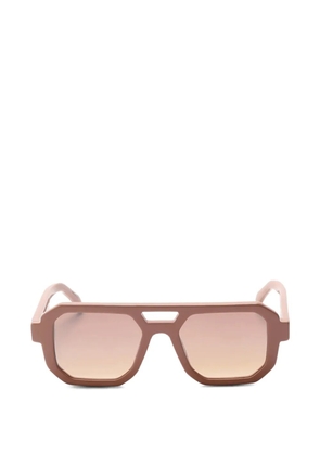 G.O.D Eyewear Thirty Four Ayers geometric-frame sunglasses - Pink
