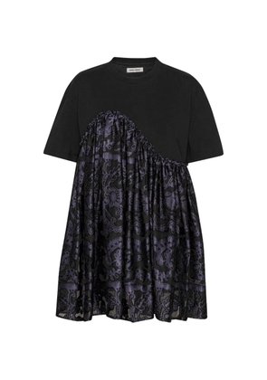 Henrik Vibskov Bon Chalant floral-print T-shirt - Black