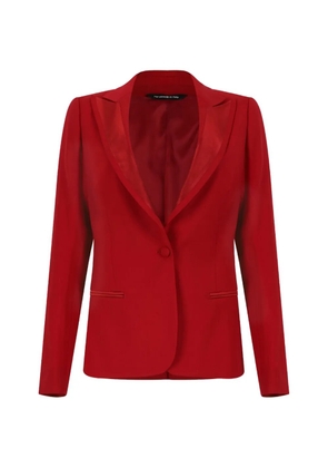 Tonello peak-lapel blazer - Red