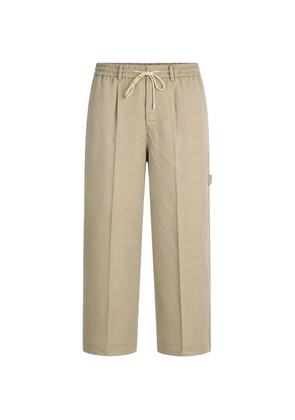 PT Torino drawstring-waist cargo pants - Neutrals